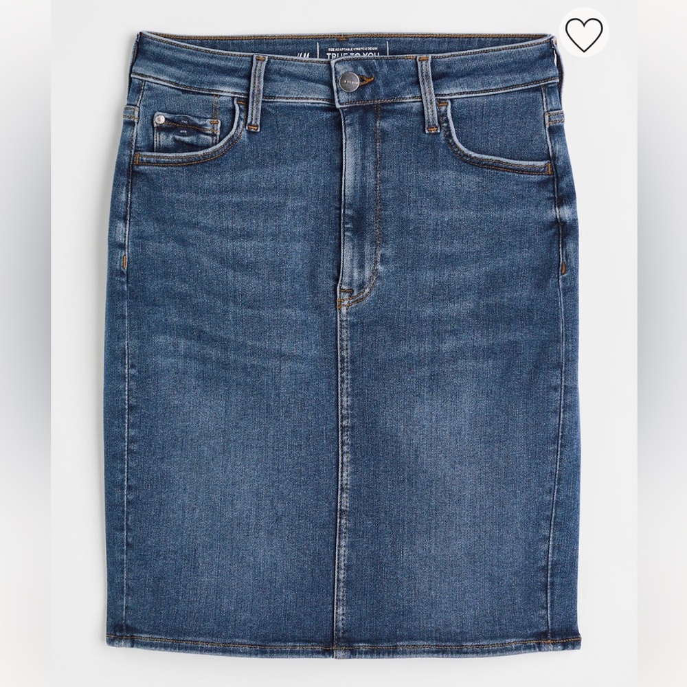 Denim skirt